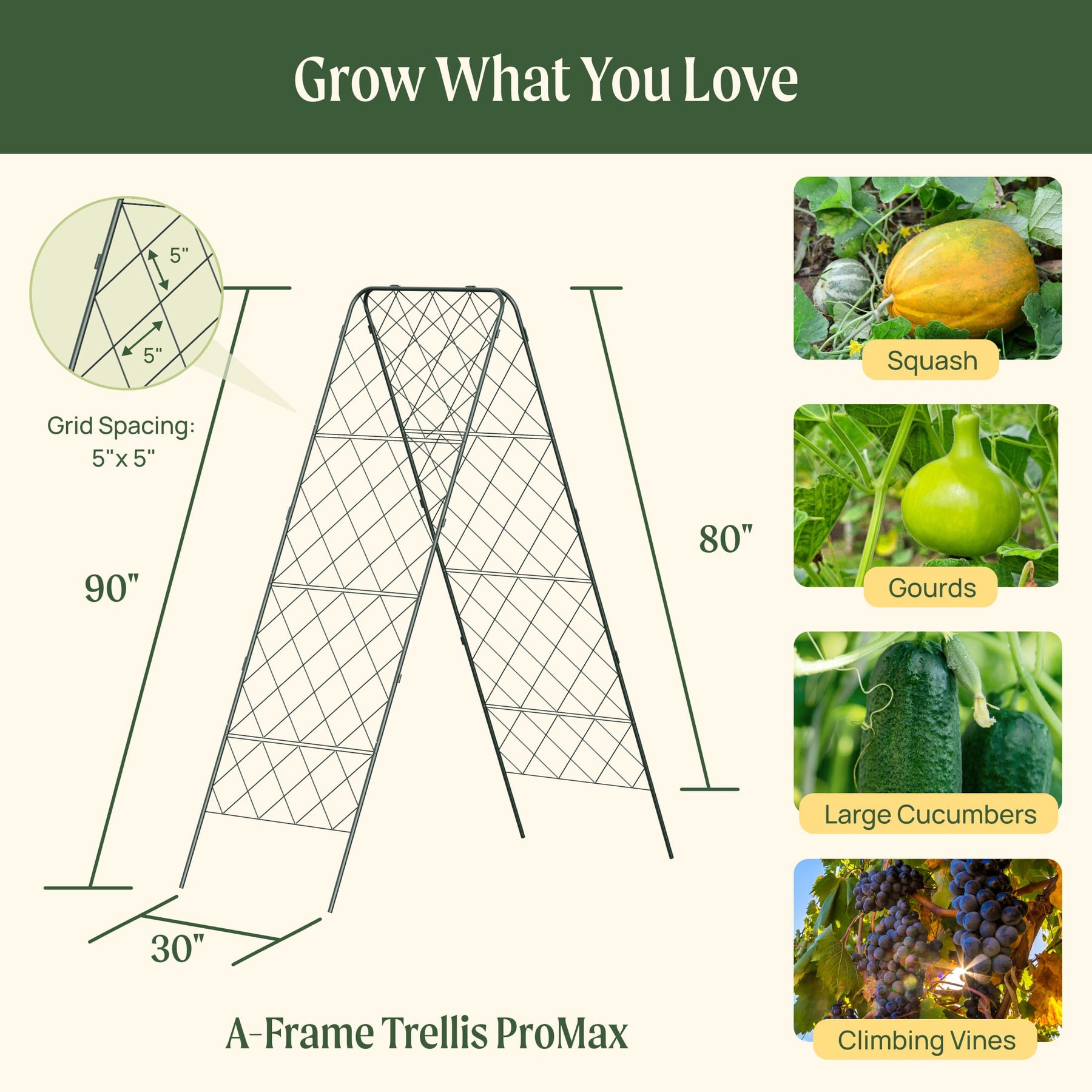 a frame plant trellis FlexGrow A-Frame Trellis ProMax