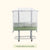Greenhouse Frost Cover & Trellis System for Self-Watering Elevated Rolling Bed