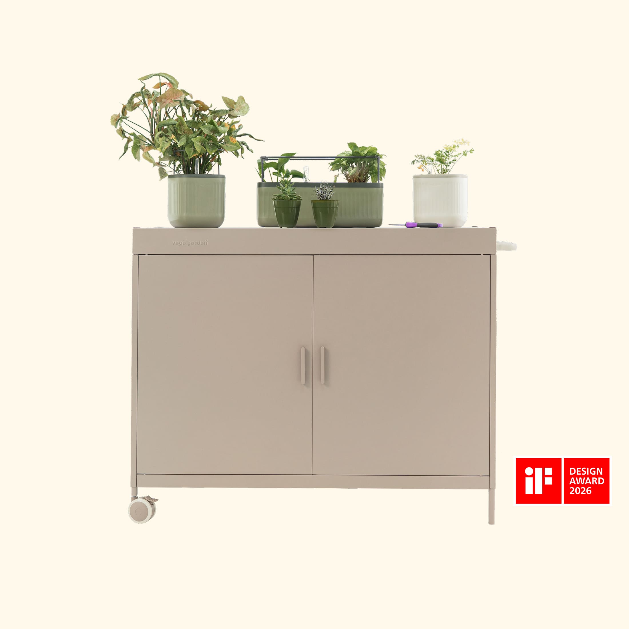 Garden Workstation Cabinet | Outdoor Storage & Potting Center