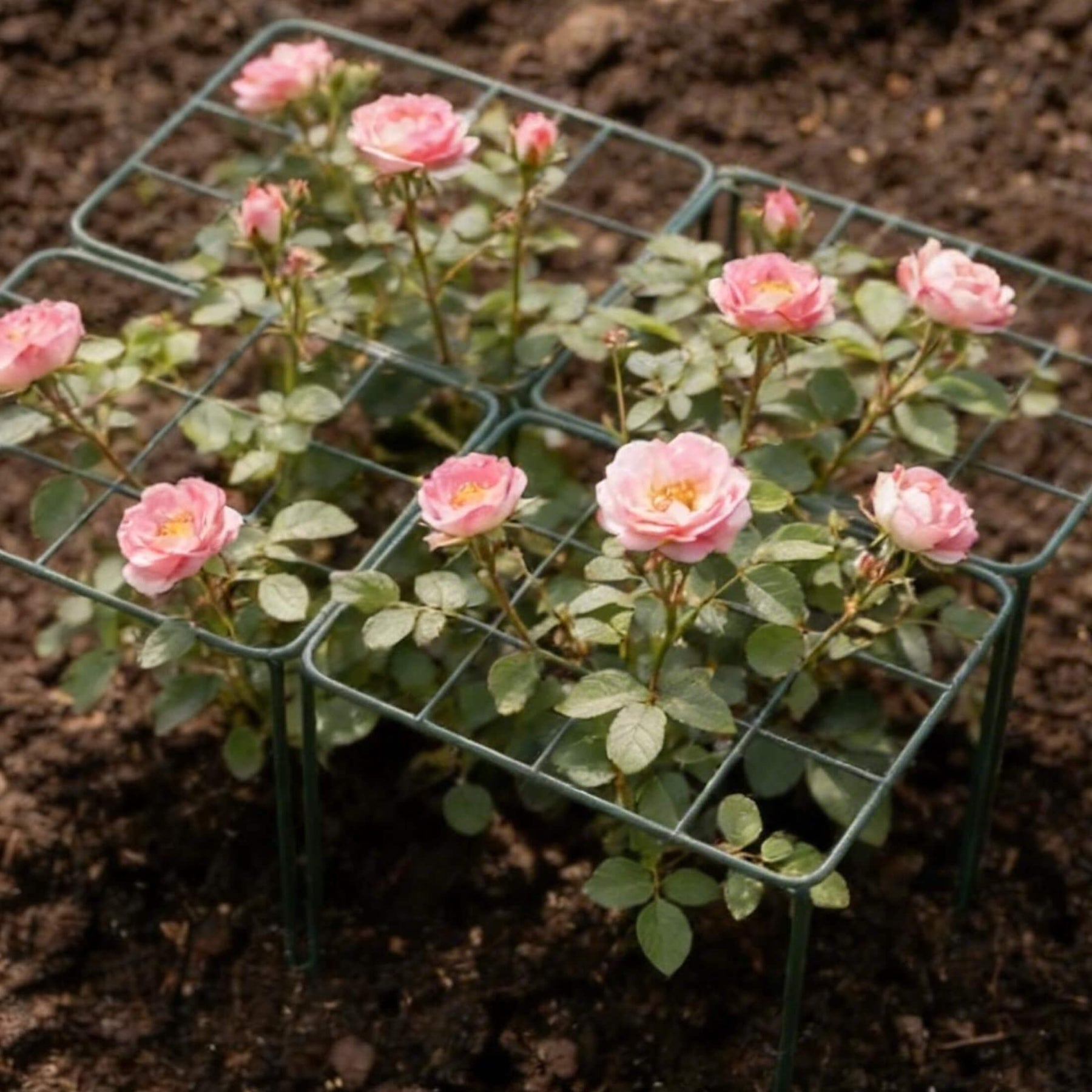 Vego Grow Through Support Grid (4 Pack) | Stable Garden Framework