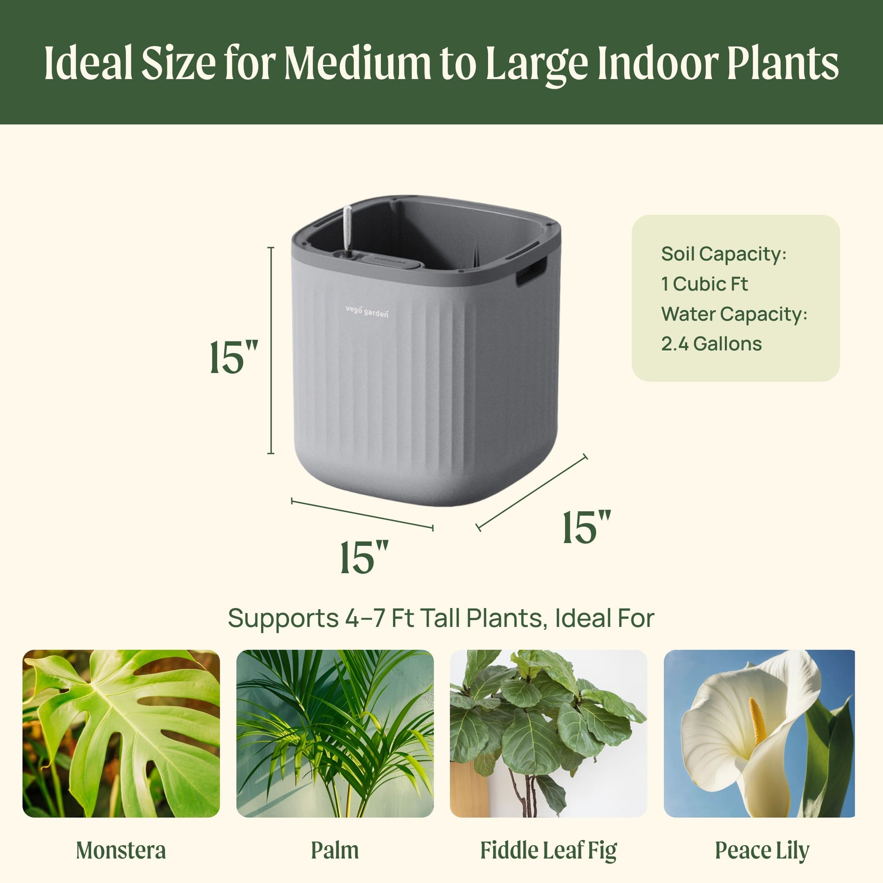 room essentials indoor/outdoor self-watering planter EZ Self-Watering Home Planter