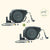 2-Pack Hi-Flow Retractable Hose Reel Set